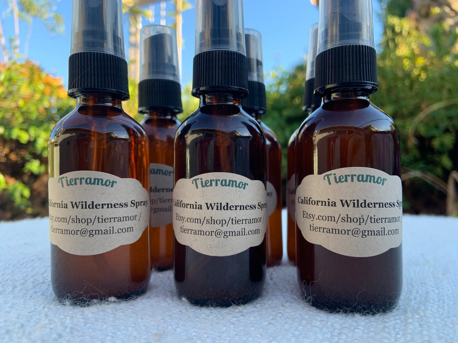 Artisan crafted California wilderness spray - our signature scent of sage, pine, bay, and eucalyptus.