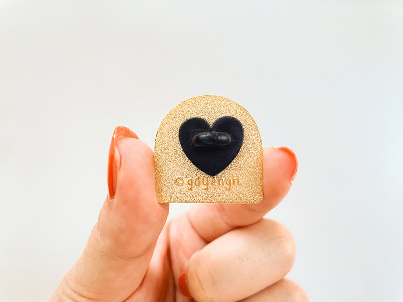 Crying Cat Enamel Pin