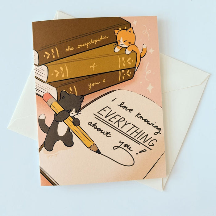 Encyclopedia of You Greeting Card