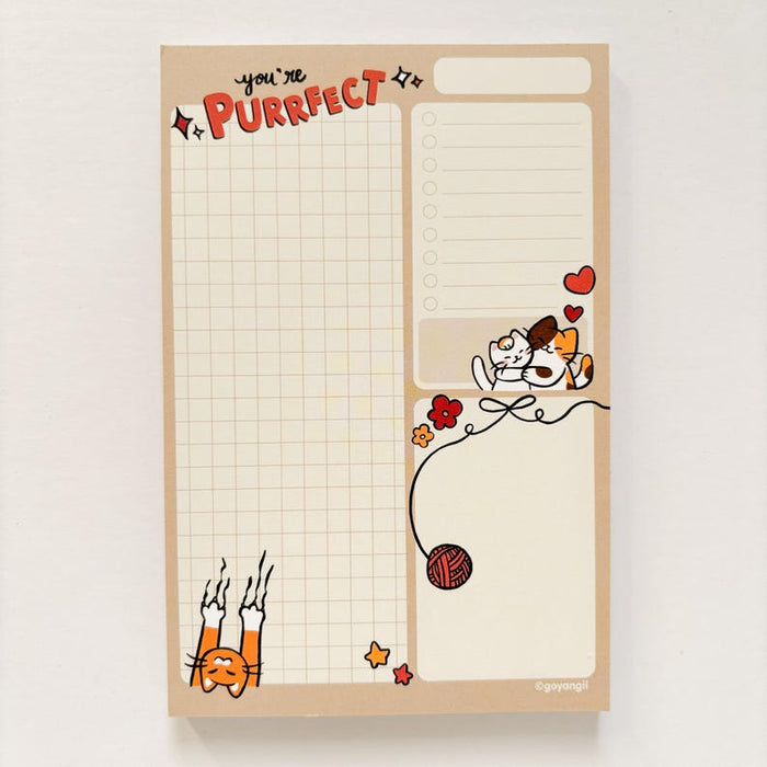 Purrfect Cats Notepad