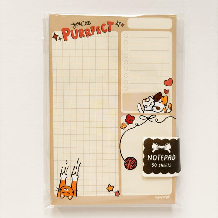 Purrfect Cats Notepad