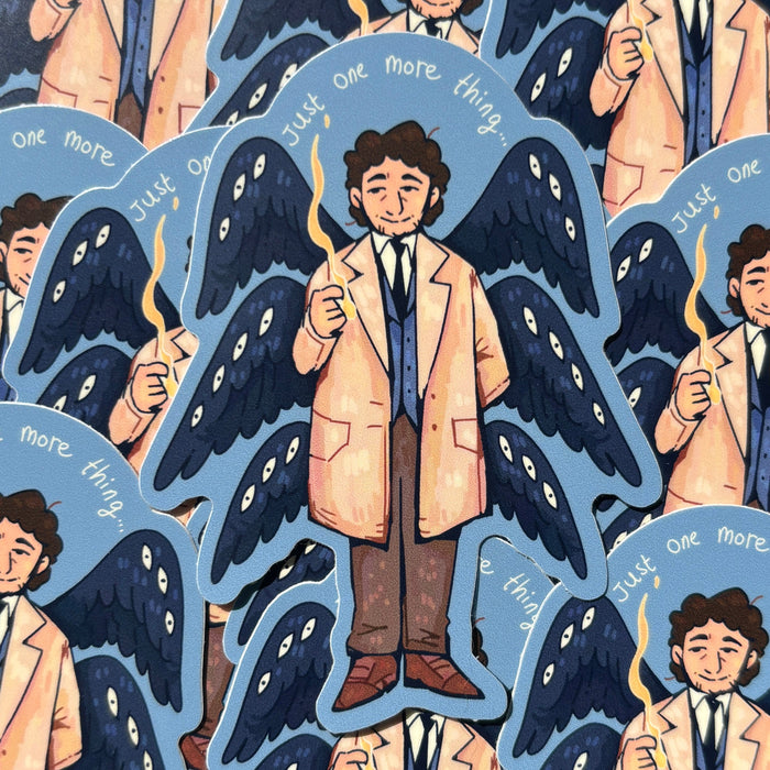 Angelic Columbo Sticker