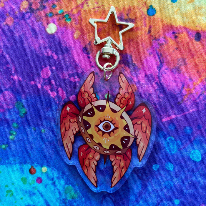 Butch Angel Keychain