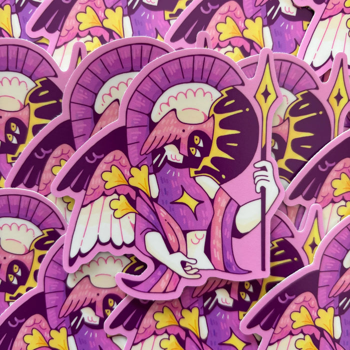 Sapphic Angel Sticker