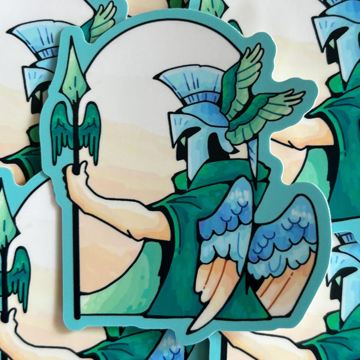 Achillean Angel Sticker