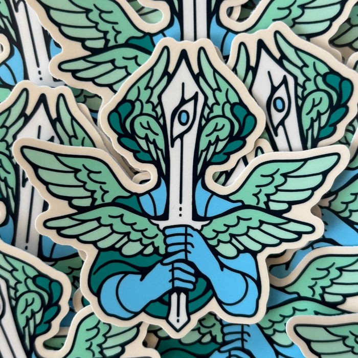 Achillean Angel Sticker - 2022 Version