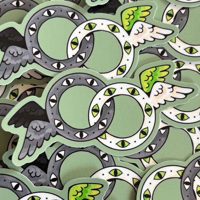 Agender Angel Sticker