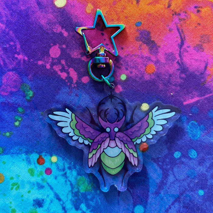 Toric Angel Keychain