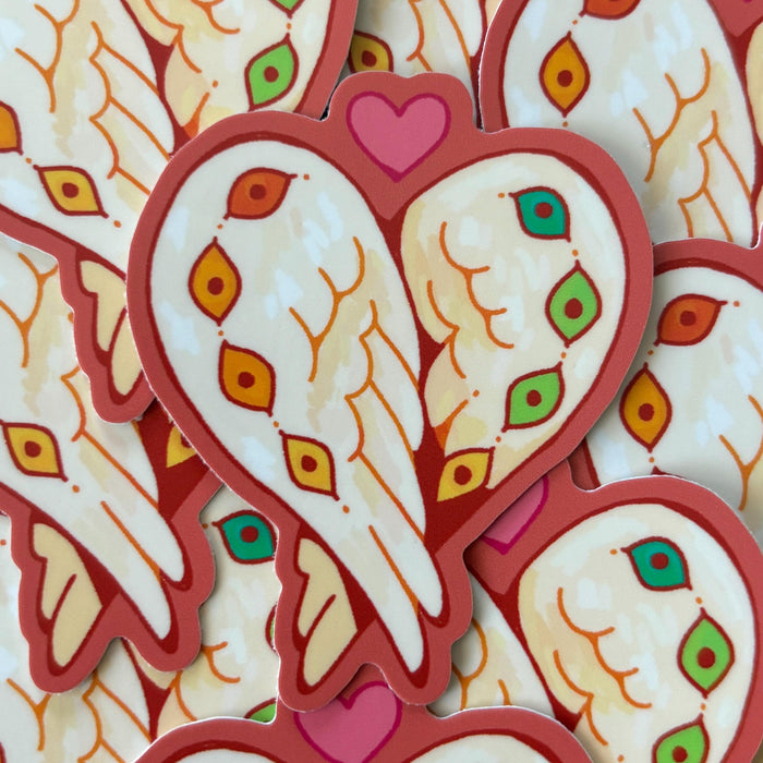 Heart Seraph Sticker