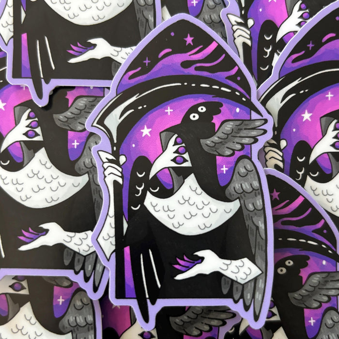 Asexual Angel Sticker - Alternate Design