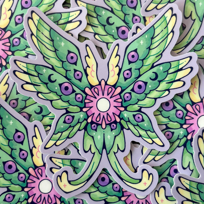 Genderfae Angel Sticker