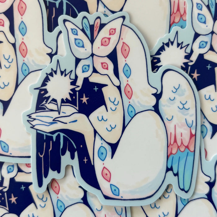 Transgender Angel Sticker