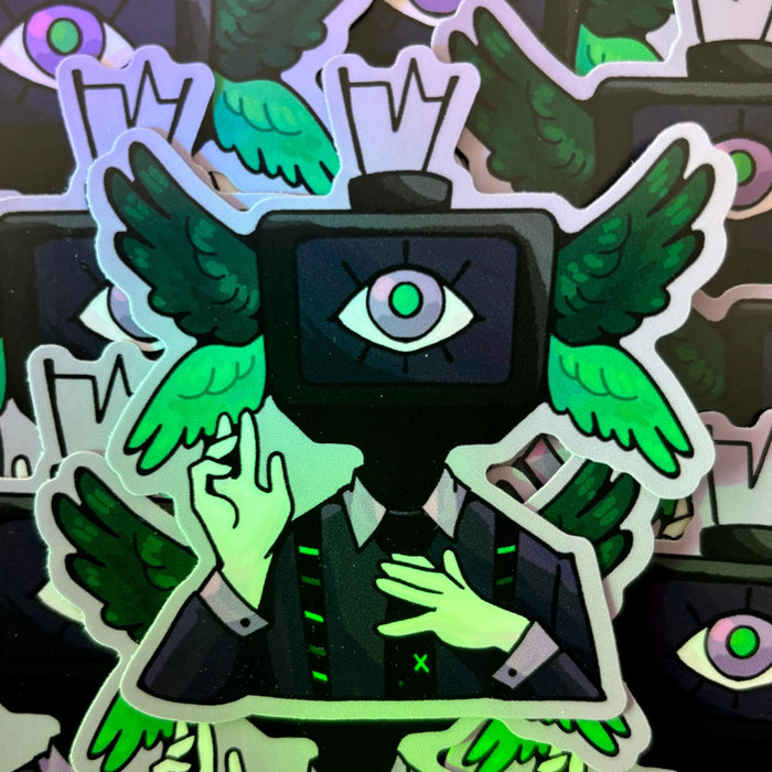 Voidpunk Angel Sticker