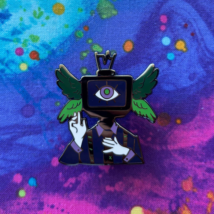 Voidpunk Angel Pin
