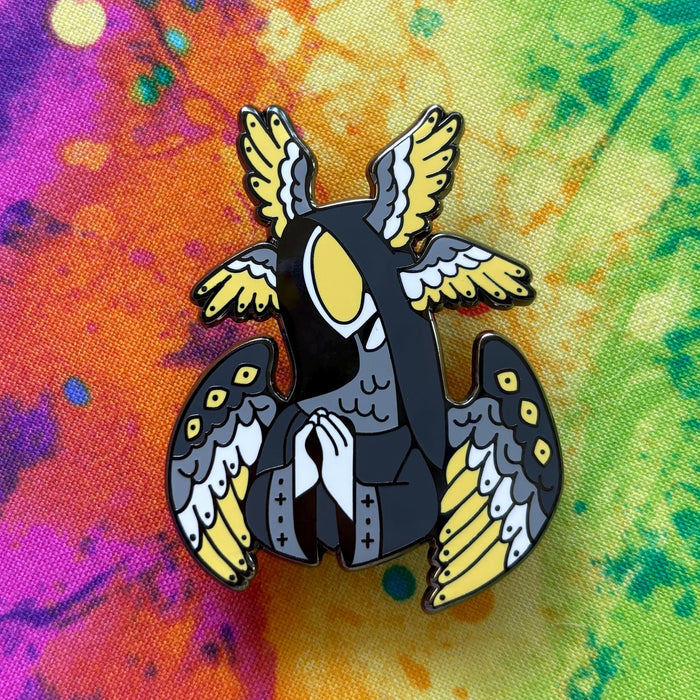 Demigender Angel Pin