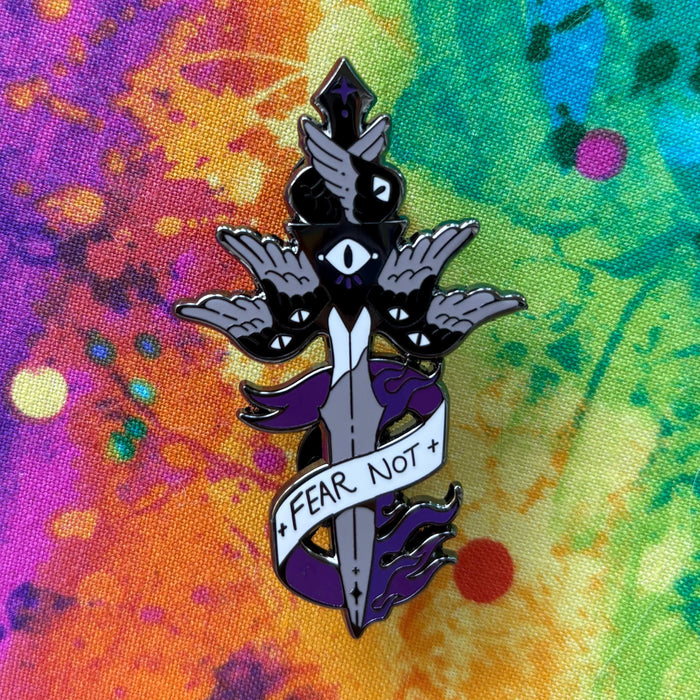 Demisexual Angel Pin