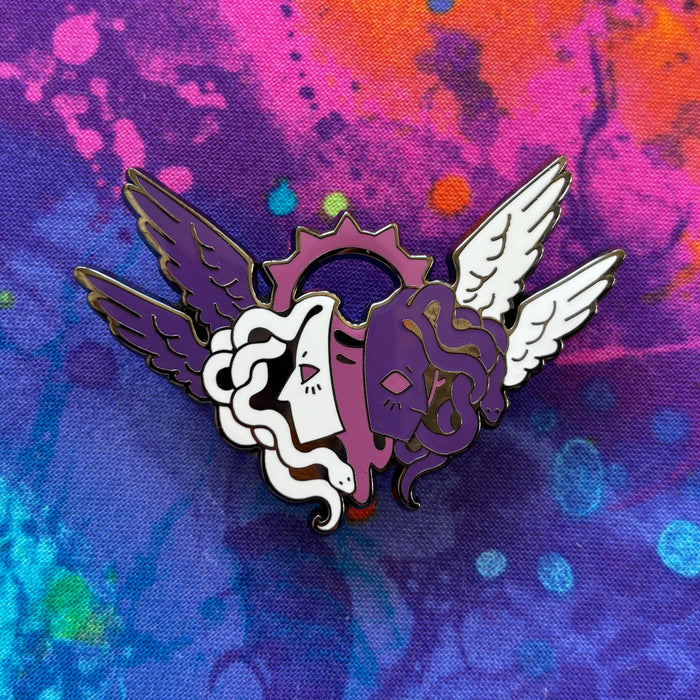 Queer Angel Pin - Alternate Design