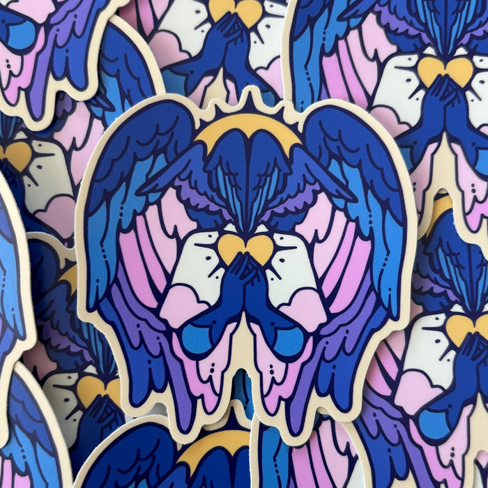 Bigender Angel Sticker - 2022 Version