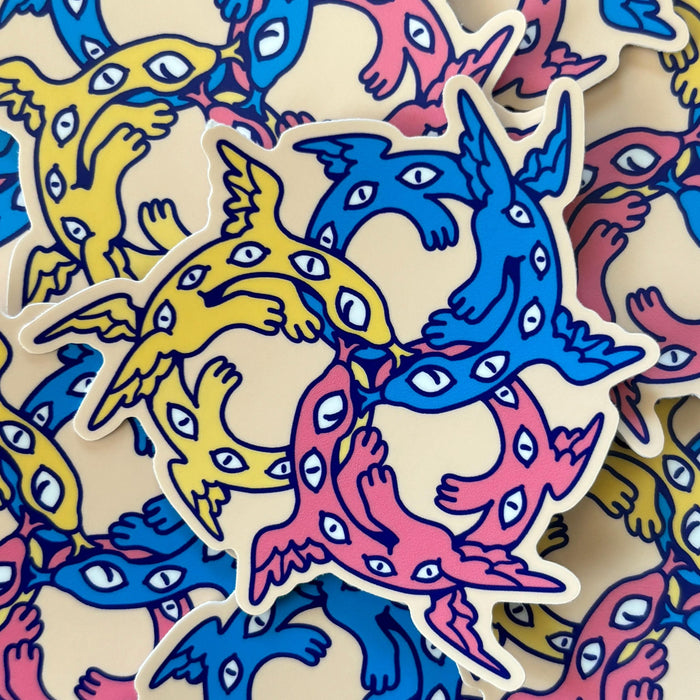 Pansexual Angel Sticker - 2022 Version