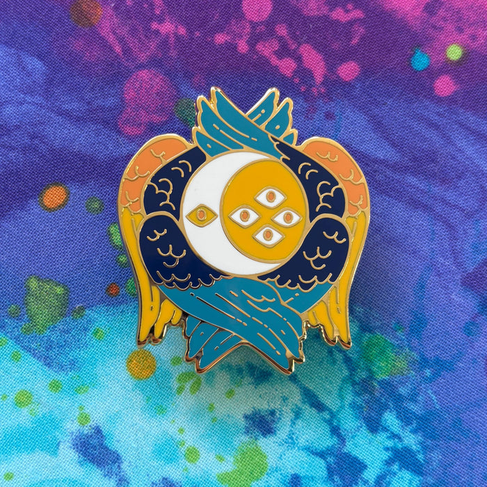 Aroace Angel Pin