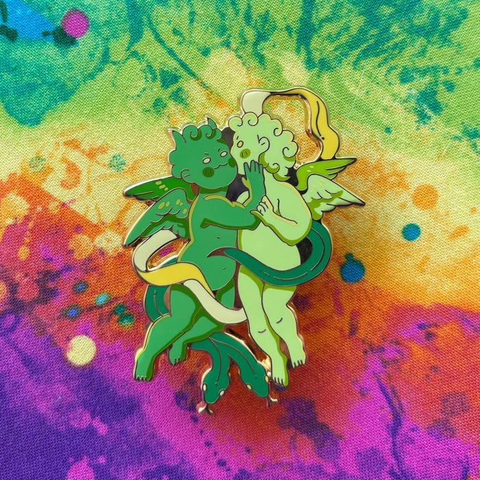 Gemini - Astrological Putti Pin