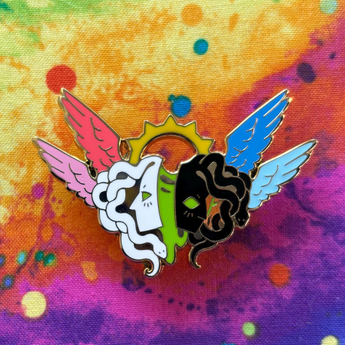 Queer Angel Pin