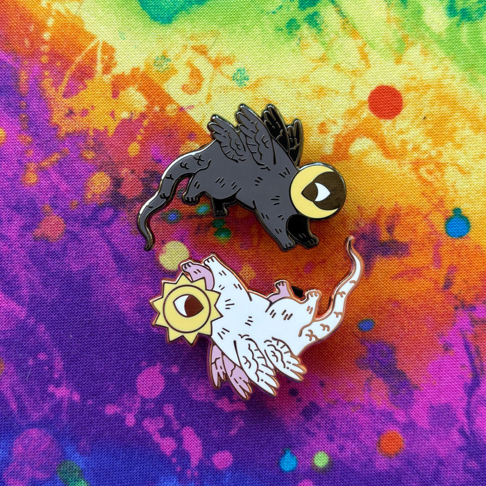 Queerplatonic Angel Pins