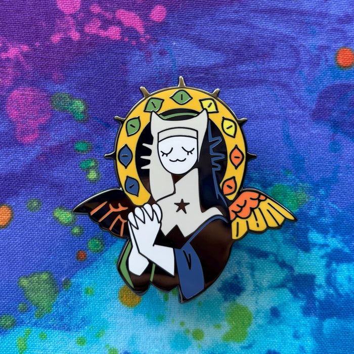 Questioning Angel Pin