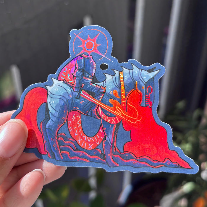 Wormwood Holographic Sticker
