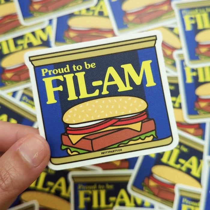 Fym Sticker Fil-Am Matte Vinyl Sticker — San José Made