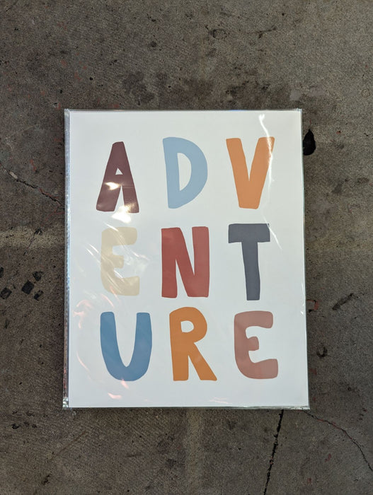 Adventure Art Print 8x10