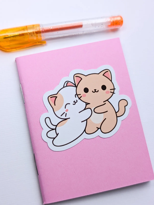 Cat Hugs | Handcrafted Pocketbook Pen Set