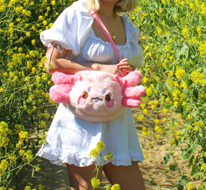 Maxolotl Plushie Bag