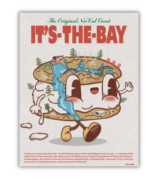 IT'S-THE-BAY Print