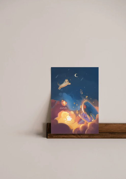 Mini Print - Dream Diving