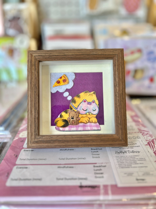 Forever Garf Original Art by Natalie Zhang
