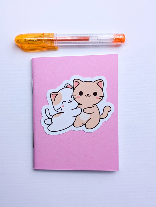 Cat Hugs | Handcrafted Pocketbook Pen Set