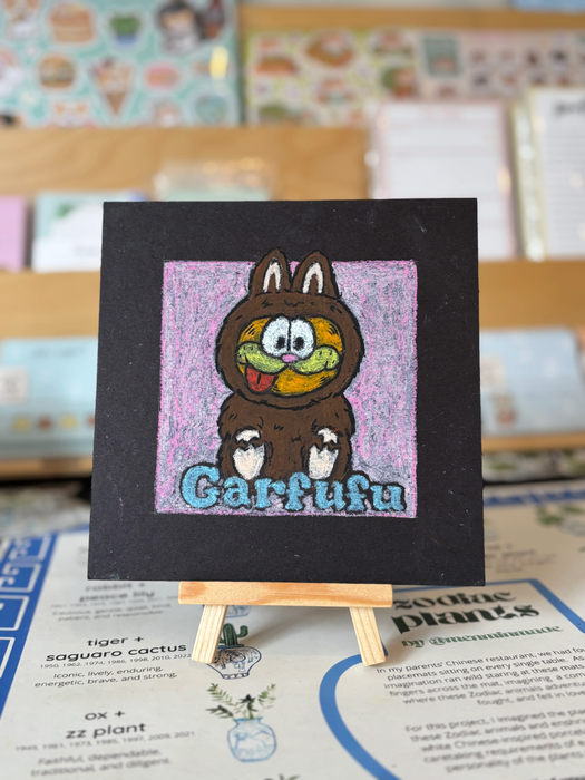 Forever Garf Original Art by Jess Tse