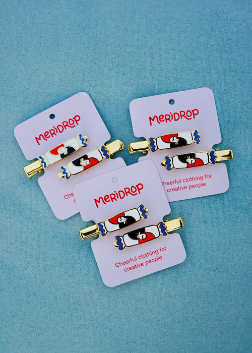Rabbit Hair Clip Set
