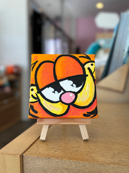 Forever Garf Original Art by Rehana is Crafty
