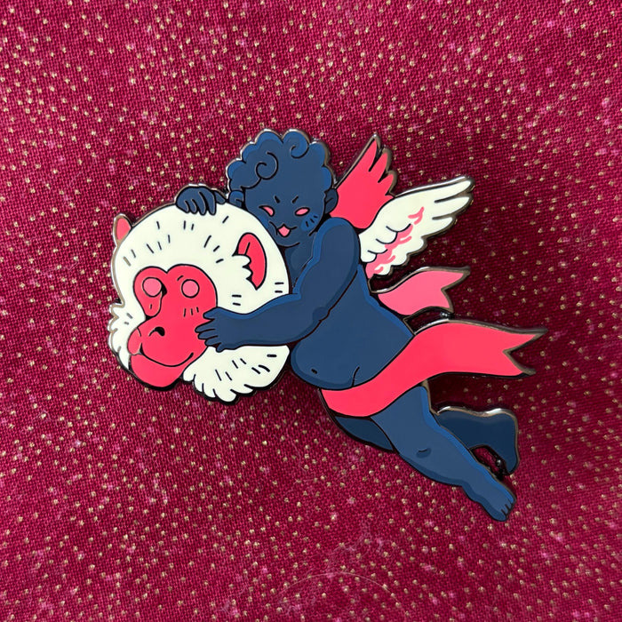 Monkey - Zodiac Putti Pin