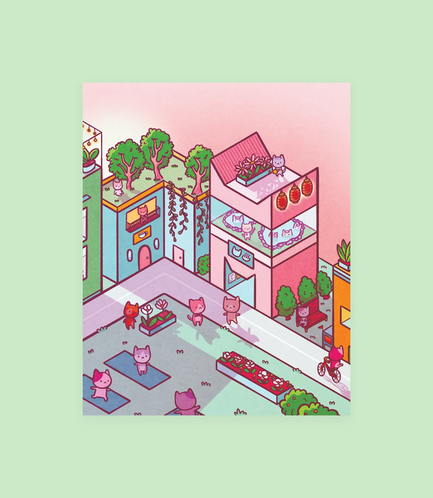 Nekomachi 8x10 Print