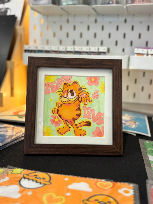 Forever Garf Original Art by Jazmin Gonzalez