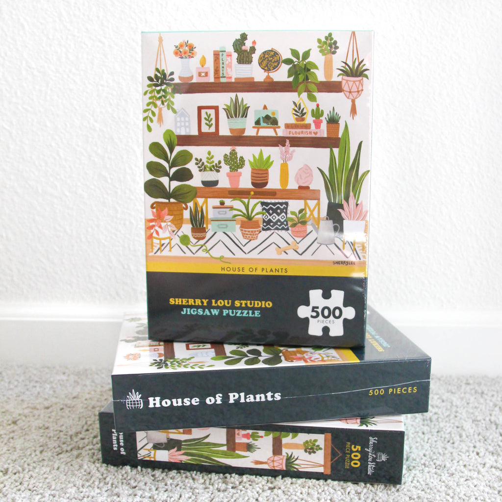 house plants jigsaw puzzle House of Plants Jigsaw Puzzle