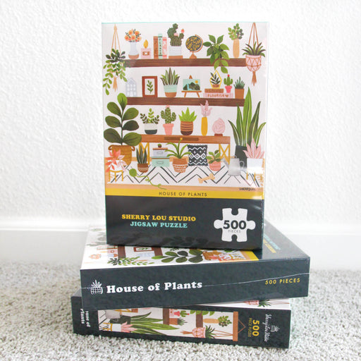 house plants puzzle House of Plants Jigsaw Puzzle — San José Made
