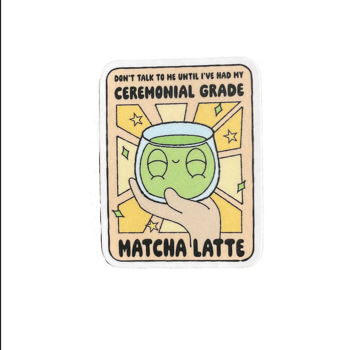 Matcha Sticker