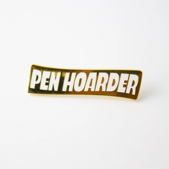 Pen Hoarder Enamel Pin