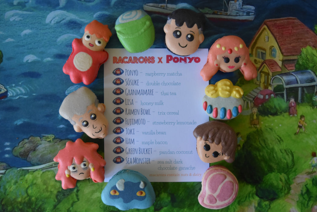 Ponyo Macarons Box (Jul. 23 Pick-Up Only)