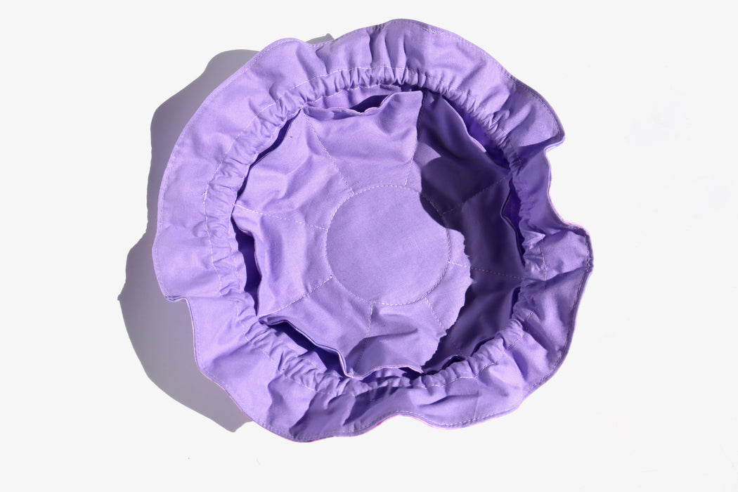 Handmade Dice Bag- Purple Slime