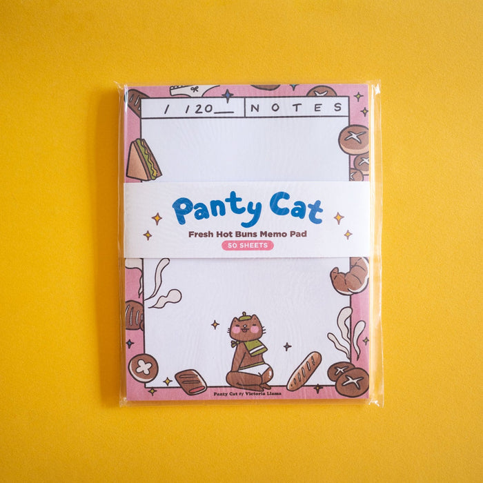 Hot Buns Panty Cat Notepad